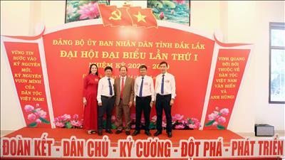 ĐOÀN ĐẠI BIỂU ĐẢNG BỘ CÔNG TY THỦY ĐIỆN BUÔN KUỐP THAM DỰ ĐẠI HỘI ĐẠI BIỂU ĐẢNG BỘ ỦY BAN NHÂN DÂN TỈNH ĐẮK LẮK LẦN THỨ I, NHIỆM KỲ 2025-2030