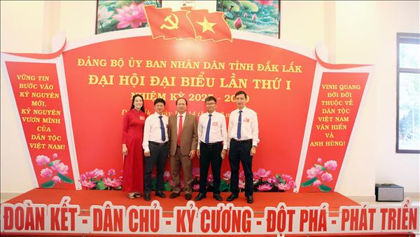 ĐOÀN ĐẠI BIỂU ĐẢNG BỘ CÔNG TY THỦY ĐIỆN BUÔN KUỐP THAM DỰ ĐẠI HỘI ĐẠI BIỂU ĐẢNG BỘ ỦY BAN NHÂN DÂN TỈNH ĐẮK LẮK LẦN THỨ I, NHIỆM KỲ 2025-2030