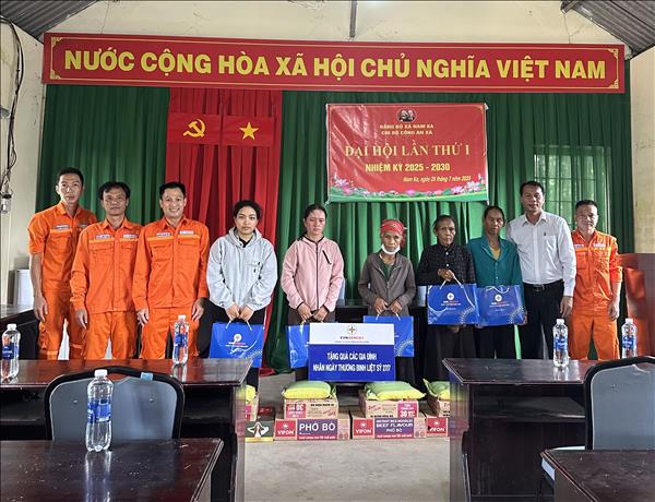 CÔNG TY THỦY ĐIỆN BUÔN KUỐP – HÀNH TRÌNH NGHĨA TÌNH  NHÂN NGÀY THƯƠNG BINH, LIỆT SỸ 27/7