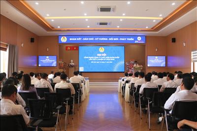 ĐẠI HỘI CÔNG ĐOÀN CÔNG TY THỦY ĐIỆN BUÔN KUỐP LẦN THỨ V: ĐOÀN KẾT – DÂN CHỦ - KỶ CƯƠNG - ĐỔI MỚI – PHÁT TRIỂN