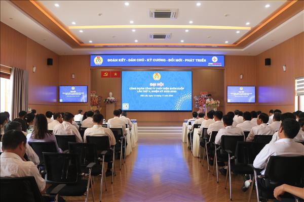 ĐẠI HỘI CÔNG ĐOÀN CÔNG TY THỦY ĐIỆN BUÔN KUỐP LẦN THỨ V: ĐOÀN KẾT – DÂN CHỦ - KỶ CƯƠNG - ĐỔI MỚI – PHÁT TRIỂN